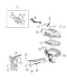 Diagram Air Cleaner, 6.2L [6.2L SUPERCHARGED HEMI V8 SRT ENGINE]. for your 2002 Chrysler Sebring