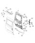 Diagram Sliding Door Assembly. for your 2002 Chrysler 300 M