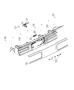 Diagram Center Tail Lamp for your 2007 Chrysler 300