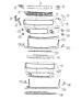 Diagram Fascia, Front. for your 2014 Jeep Compass SPORT 2.4L I4 M/T 4X4