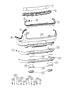 Diagram Fascia, Rear. for your 1999 Chrysler 300 M