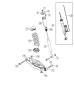 Diagram Rear Shocks,Spring Link. for your 2002 Chrysler 300 M