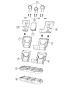 Diagram Rear Seat - Split - Trim Code [Diesel Gray/Citrus]. for your 2000 Chrysler 300 M