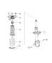 Diagram Suspension, Rear 4X4. for your 2002 Chrysler 300 M