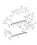 Diagram Exterior Ornamentation. for your 2007 Dodge Grand Caravan