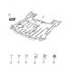 Diagram Underbody Shield for your 2019 RAM 1500 Classic Lone Star Std Cab 5.7L Hemi V8 4WD