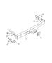 Diagram Tow Hooks and Hitch, Rear. for your 2002 Jeep Liberty