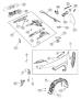 Diagram Front Fenders and Shields. for your 2004 Chrysler 300 M