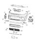 Fascia, Front - SRT. Diagram