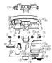 Diagram Instrument Panel - LHD. for your 2000 Chrysler 300 M