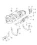 Diagram Fuel Tank. for your 2020 RAM 1500 Big Horn Extended Cab 3.6L V6