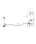 Diagram Stabilizer Bar,Rear. for your 2001 Chrysler 300 M