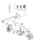 Diagram Brake Tubes and Hoses, Rear and Chassis. for your 2017 RAM 4500