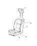 Diagram Front Seat. for your 2009 RAM 3500