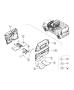 Diagram Insulation And Padding. for your 2000 Chrysler 300 M