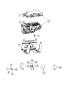 Diagram TIPM, Components and Related Parts. for your 2004 Jeep