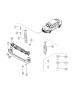 Image of CROSSMEMBER, SUPPORT. Front Support, Radiator. image for your 1998 Dodge Ram 1500   