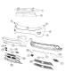 Diagram Fascia, Front. for your 2001 Chrysler 300 M