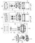 Diagram Brakes,Front,RWD. for your 2004 Chrysler 300 M