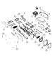 Floor Console Front - Sales Code [Full Length Floor Console]. Diagram