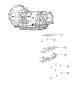 Diagram Transmission Support 4WD. for your 2002 Chrysler 300 M