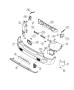 Diagram Fascia, Rear for your 2004 Chrysler 300 M