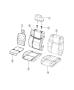 Front Seat - Bucket - Trim Code [LL]. Diagram