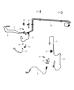 Diagram Front Brake Lines and Hoses. for your 1999 Chrysler 300 M