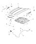 Diagram Hood and Related Parts. for your 2002 Jeep Liberty