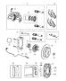 Diagram Brakes, Rear [ANTI-LOCK 4-WHEEL DISC BRAKES] [Anti-Lock 4-Wheel FNC Disc HD Brakes] [ANTI-LOCK 4-WHEEL FNC DISC BRAKES] [Anti-Lock 4-Wheel Disc HD Brakes]. for your 1999 Chrysler 300 M