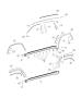 Diagram Exterior Ornamentation. for your 2007 Dodge Grand Caravan