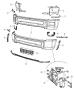 Bumper, Front. Diagram