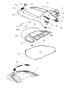 Diagram Hood and Related Parts. for your 2001 Chrysler 300 M