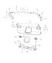 Liftgate Panels And Scuff Plate. Diagram