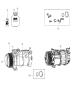 Diagram A/C Compressor. for your Dodge Journey