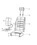 Diagram Front Seat - Bucket - Trim Code [AK]. for your Chrysler 300 M