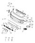 Diagram Fascia, Front. for your 2001 Chrysler 300 M