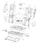 Rear Seat - Split - Trim Code [DL]. Diagram