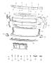 Diagram Fascia, Front Demon. for your Chrysler 300 M