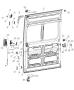 Diagram Sliding Door Assembly. for your Chrysler 300 M