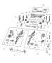 Diagram Floor Pan Front. for your 2000 Chrysler 300 M