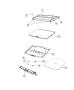 Rear Load Floor And Cargo Cover. Diagram