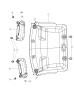 Headliner and Visors. Diagram