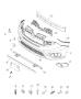 Diagram Front Bumper, Fascia. for your Chrysler 300 M