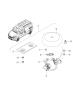 Diagram Spare Tire Stowage. for your 2025 Jeep Compass