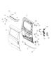 Diagram Sliding Door Assembly. for your RAM ProMaster City