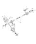 Axle Assembly and Components. Diagram