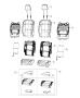 Image of FOAM. Front Seat Back. Left.  [Seat Parts Module]. image for your Chrysler 300 M