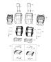 Image of FOAM. Front Seat Back. Left, Right.  [Seat Parts Module]. image for your Chrysler 300 M