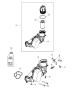 Diagram Engine Oil Filter And Housing/Cooler Assembly 3.0L Diesel. for your 2022 RAM 1500 REBEL Crew Cab